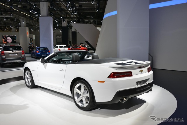 シボレー カマロ コンバーチブルの2014モデル(フランクフルトモーターショー13)