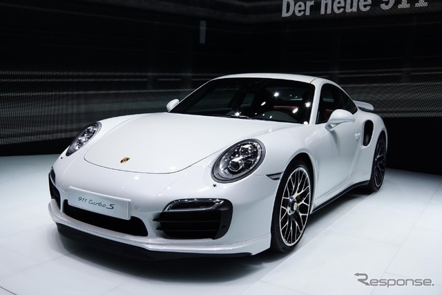 新型 ポルシェ 911ターボ S(フランクフルトモーターショー13)