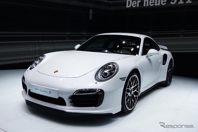 新型 ポルシェ 911ターボ S（フランクフルトモーターショー13）