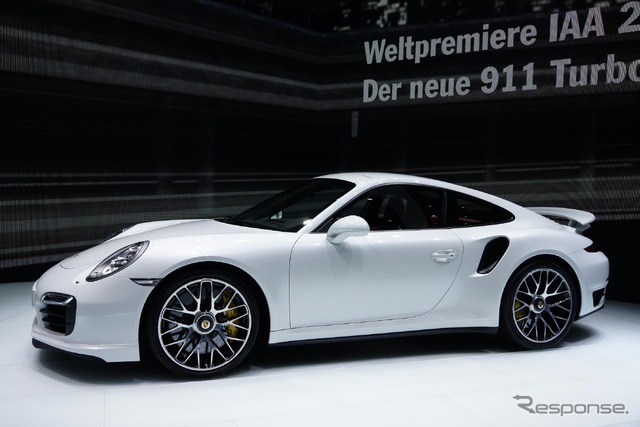 新型 ポルシェ 911ターボ S（フランクフルトモーターショー13）