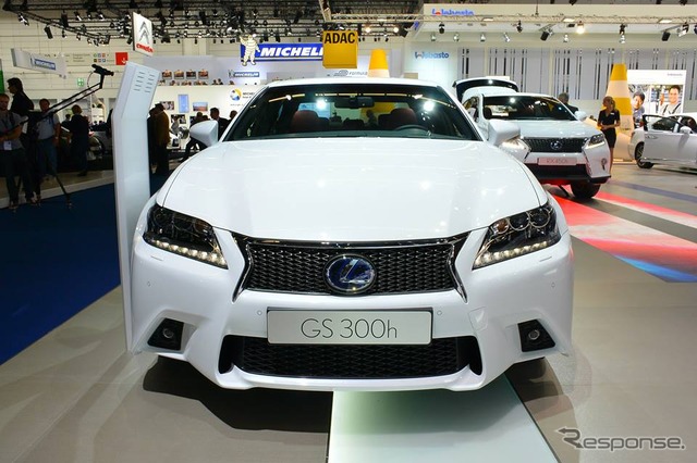 新型レクサスGS のGS300h(フランクフルトモーターショー13)
