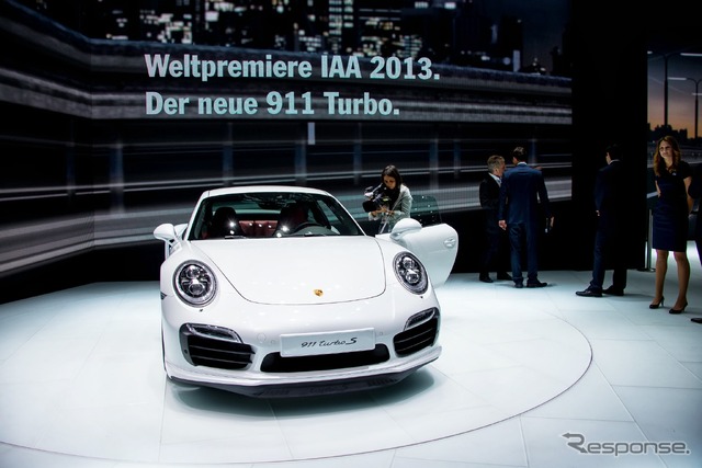 ポルシェ 911ターボS(フランクフルトモーターショー13)