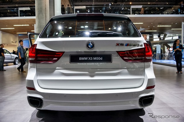 BMW X5 M50d(フランクフルトモーターショー13)