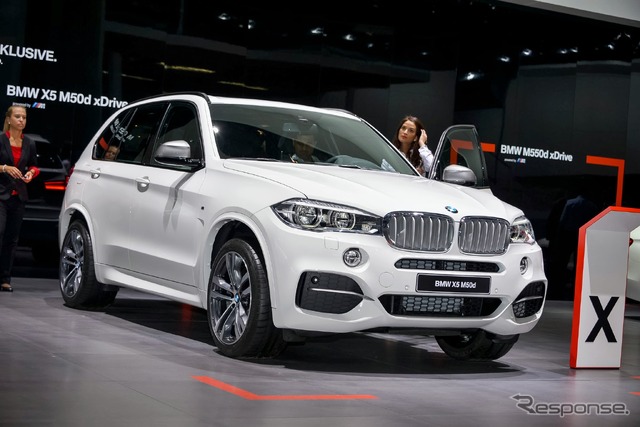 BMW X5 M50d(フランクフルトモーターショー13)