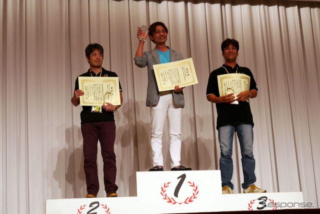 内蔵アンプクラスシステムクラスの表彰式