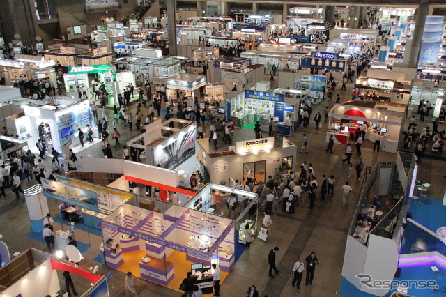 CEATEC JAPAN2012の会場風景