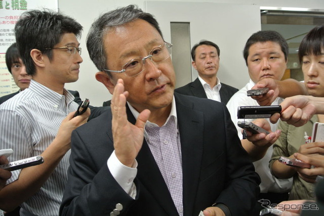 日本自動車工業会豊田章男会長