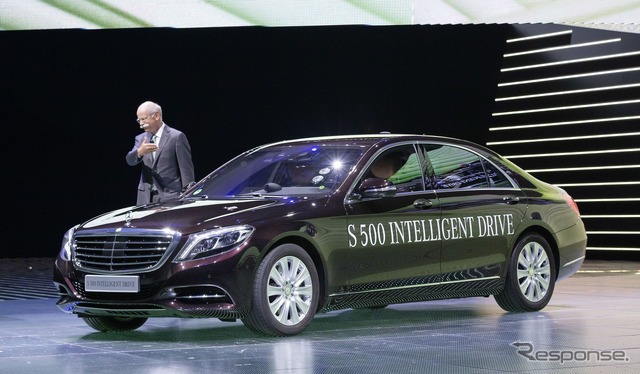 メルセデスベンツ S500 インテリジェントドライブ(フランクフルトモーターショー13)