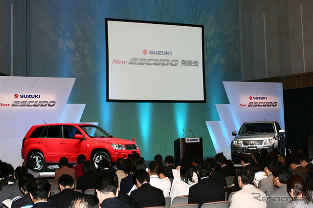 【スズキ エスクード 新型発表】国内登録車販売、早期に12万台へ