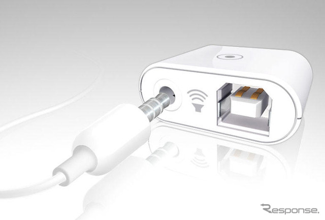 iPod用のUSB&オーディオ出力変換アダプター…ヘビームーン