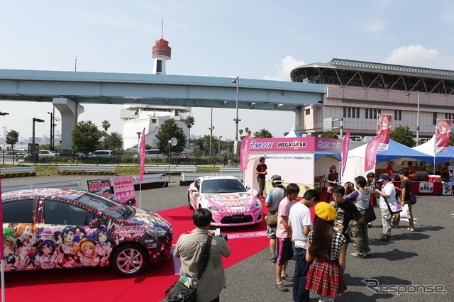 「ラブライブ！」公式販売痛車を痛Gふぇすたにて発表…声優ナビバージョンも