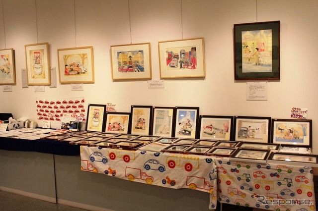 AUTOMOBILE ART EXHIBITION 2013開催 小出茂鐘氏の作品