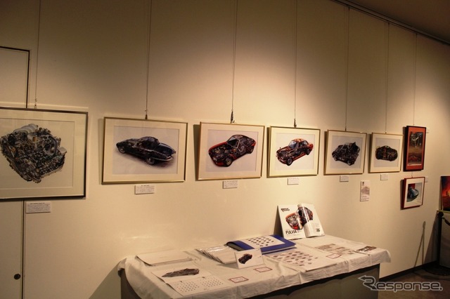 AUTOMOBILE ART EXHIBITION 2013開催 ゲスト参加の大内誠氏の作品