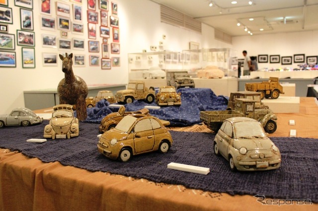 AUTOMOBILE ART EXHIBITION 2013開催 小島豪氏の作品