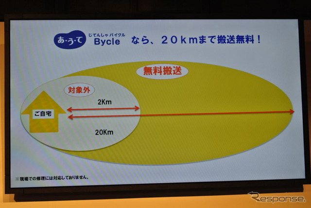 au損保は10月、「あ・う・て」、「自転車の日」の紹介を行なった。