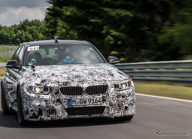 新型BMW M3セダン（プロトタイプ）