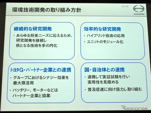 日野自動車環境技術説明会