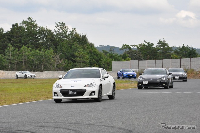スバル・ドライビング・ディ(2013年9月28日、広島 TSタカタサーキット)