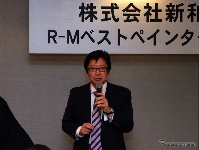 BASF オートモーティブリフィニッシュ部 ディビジョンヘッドの久保田克彦氏
