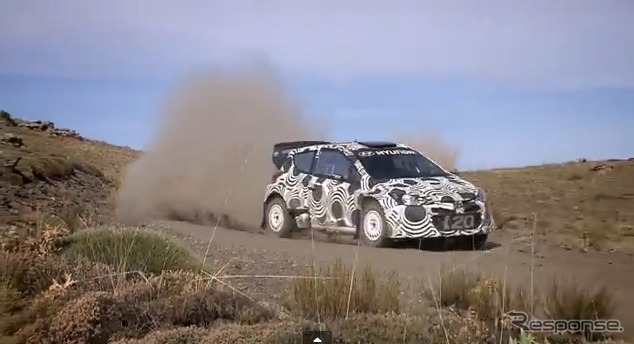 ヒュンダイi20のテスト(動画キャプチャ)