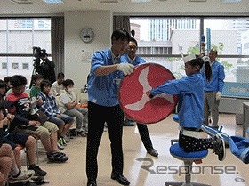 三菱重工エンジニアリングによる出張理科授業