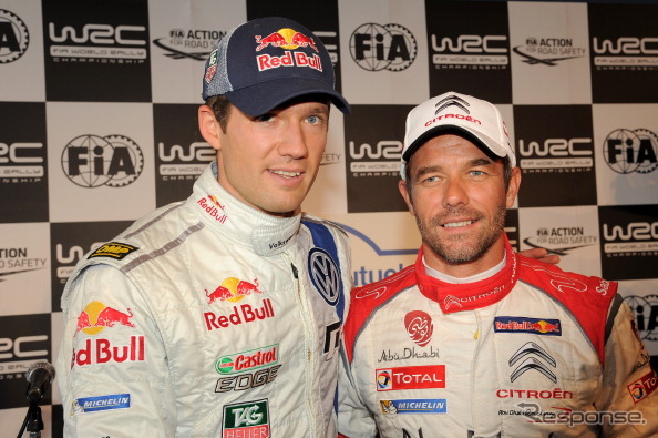 セバスチャン・オジエとセバスチャン・ローブ
