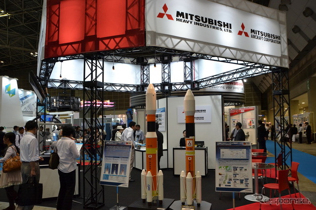 【東京国際航空宇宙産業展】三菱重工のロケット商業打ち上げへの取り組みとは