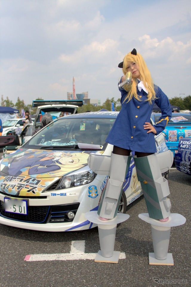 痛車×コスプレ！ 　第8回痛Gふぇすた in お台場［写真蔵］