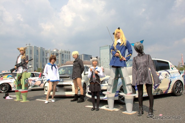 痛車×コスプレ！ 　第8回痛Gふぇすた in お台場［写真蔵］