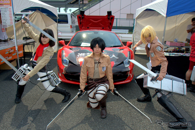 痛車×コスプレ！ 　第8回痛Gふぇすた in お台場［写真蔵］