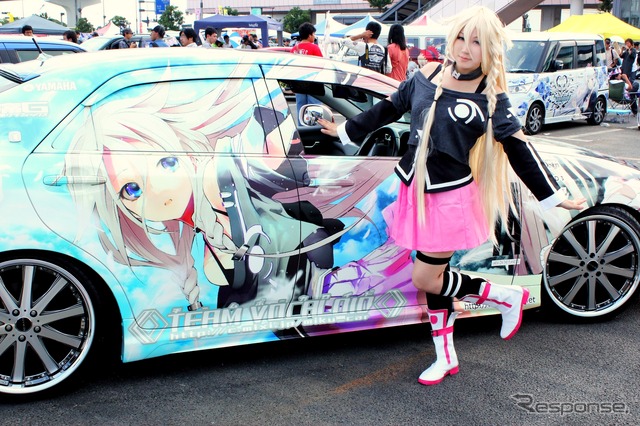 痛車×コスプレ！ 　第8回痛Gふぇすた in お台場［写真蔵］