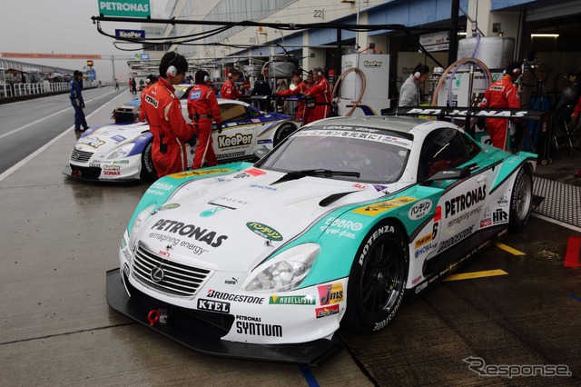 優勝の#36 PETRONAS TOM'S SC430。写真:TOYOTA