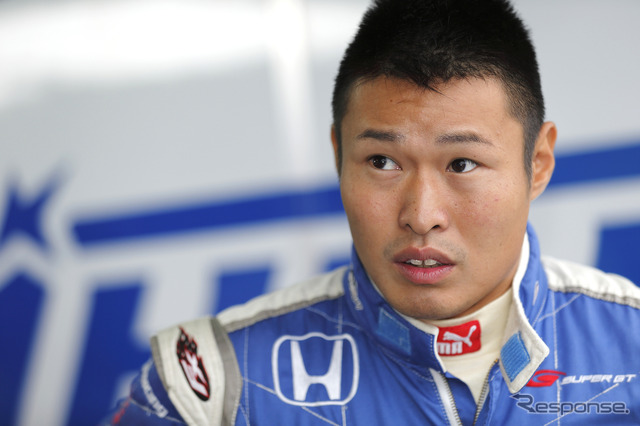 決勝3位の塚越広大。写真:Honda