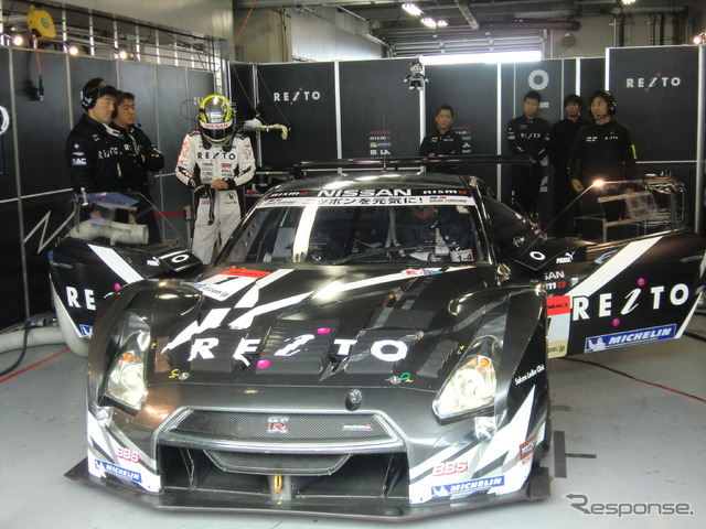 決勝4位の#1 REITO MOLA GT-R(写真は第6戦)。