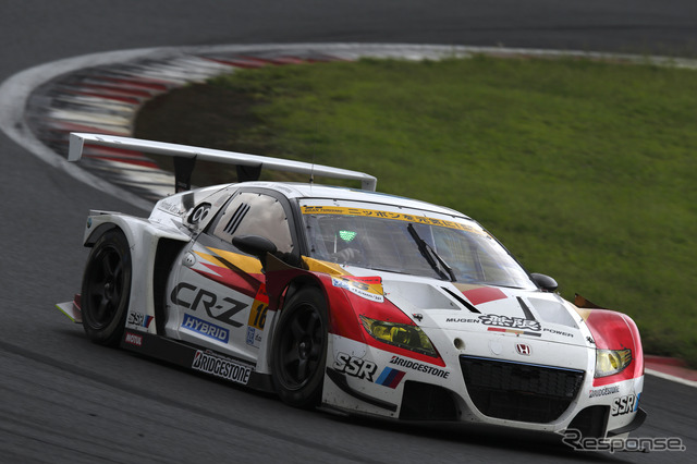 ポイント首位のMUGEN CR-Z GT。写真:Honda(第6戦)