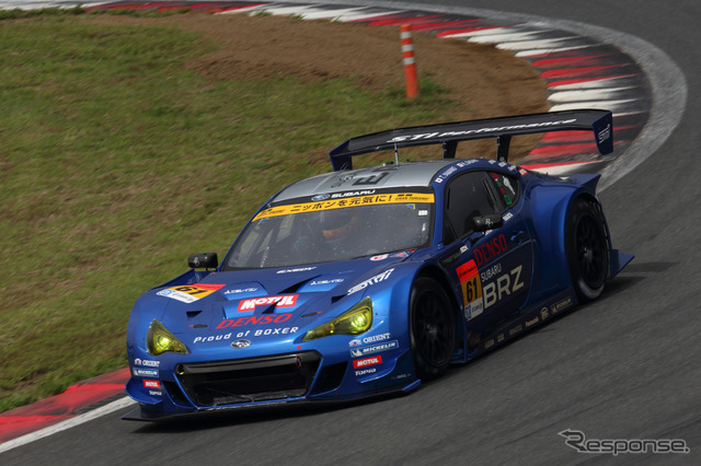 スバルBRZは第5戦鈴鹿で優勝している。写真:SUBARU/STI(第6戦)