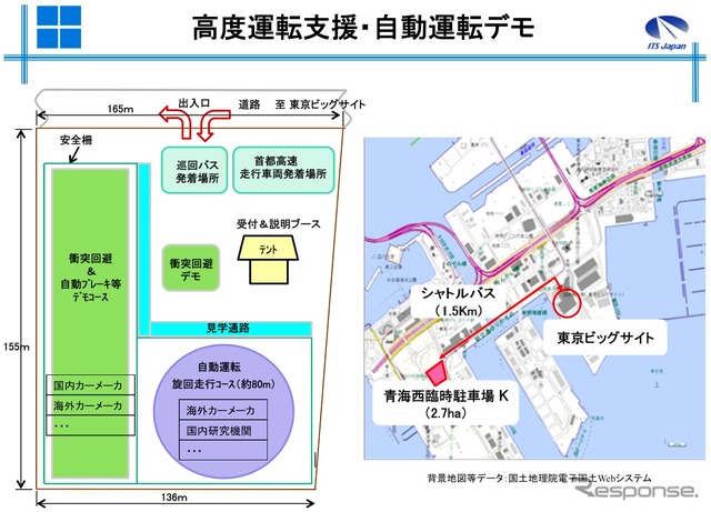 運転支援・自動運転デモ