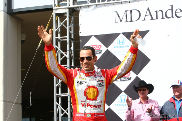 カストロネベスはついにポイント首位から陥落。写真:IndyCar