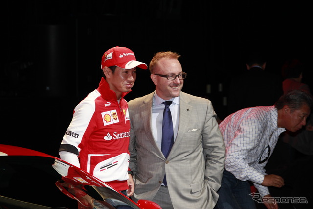 フェラーリ 458スペチアーレ 発表会