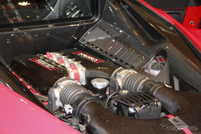 フェラーリ 458スペチアーレ 発表会
