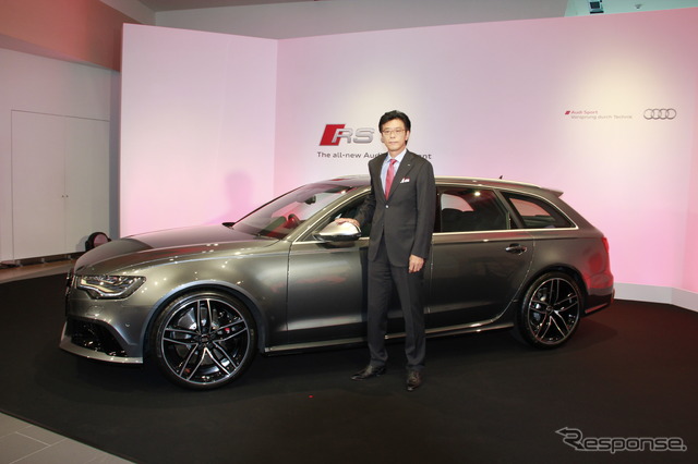 アウディ 新型RSモデル追加発表会