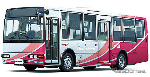 三菱ふそう・中型路線バス エアロミディ