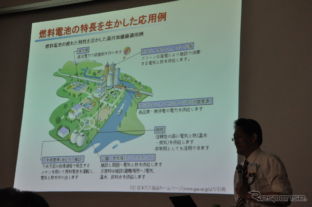 九州大学 佐々木一成教授の講演（スマートモビリティアジア13）