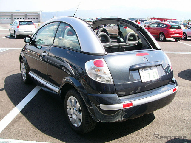 【写真蔵】シトロエン C3 プルリエルをオープンにする。
