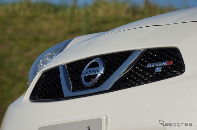 マーチNISMO (撮影車両は開発中の「NISMO S」)