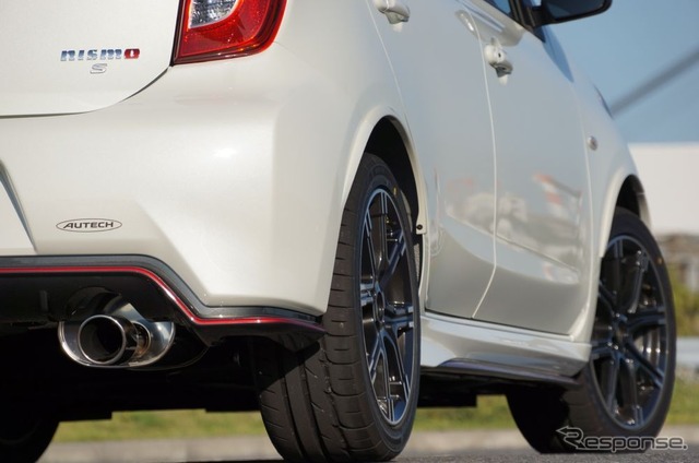 マーチNISMO (撮影車両は開発中の「NISMO S」)