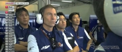 MotoGPマレーシアGP(動画キャプチャ)
