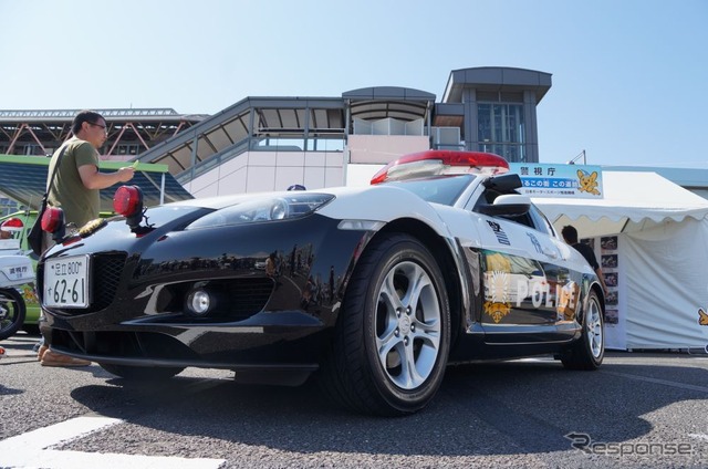 警視庁のRX-8パトカー退役…今年度で見納めに
