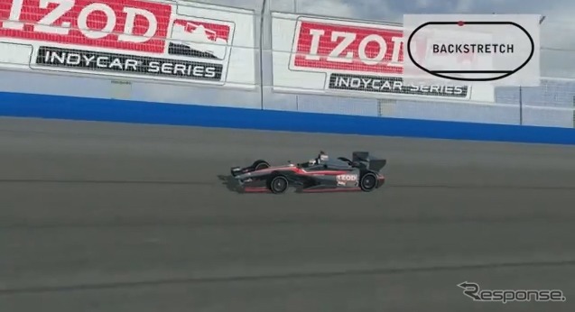 オートクラブ・スピードウェイのバーチャルラップ(動画キャプチャ)