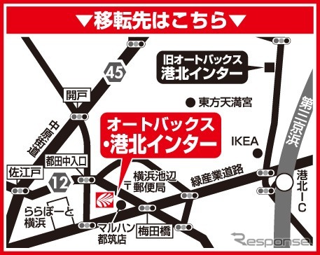 オートバックス・港北インター